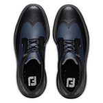 FootJoy Men's Traditions-Shield Tip Previous Season Style Golf Shoe, Black/Navy, 13 Wide
