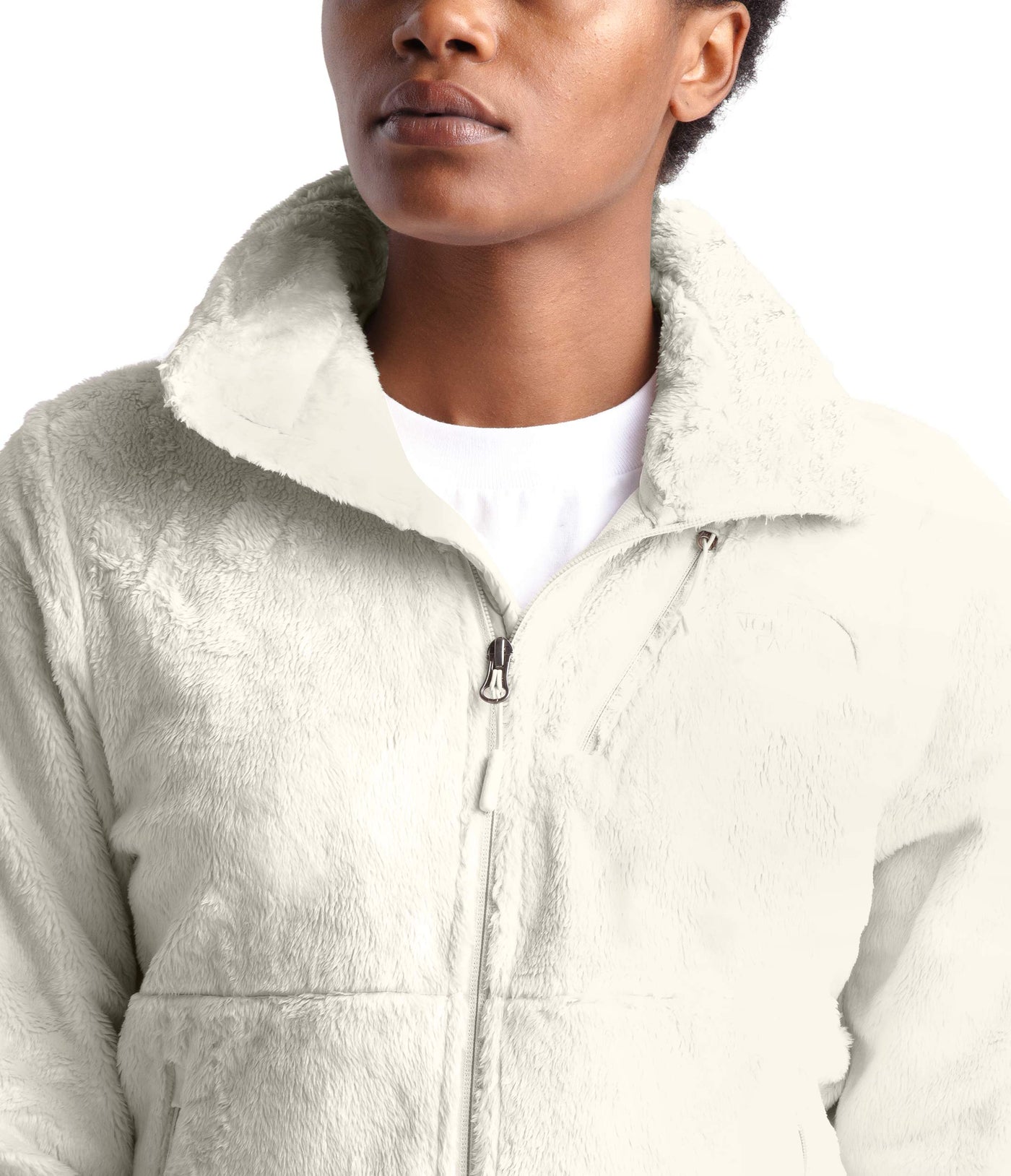 THE NORTH FACE Women's Osito Flow Jacket, Vintage White, S