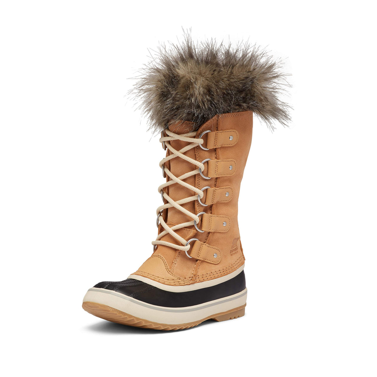 Sorel Women's Joan of Arctic Boot - Rain and Snow - Waterproof - Honest Beige - Size 6