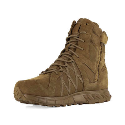 Reebok Work Men's RB3462 8" Tactical Boot with Side Zipper Coyote Military, 9
