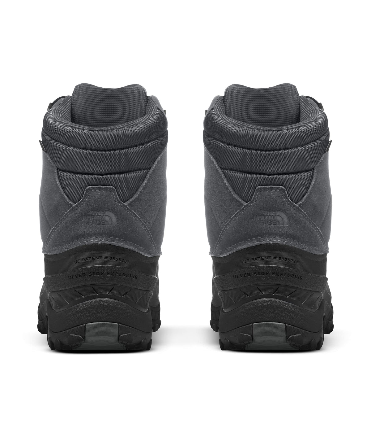 THE NORTH FACE Men's Chilkat IV, Zinc Grey/TNF Black, 10