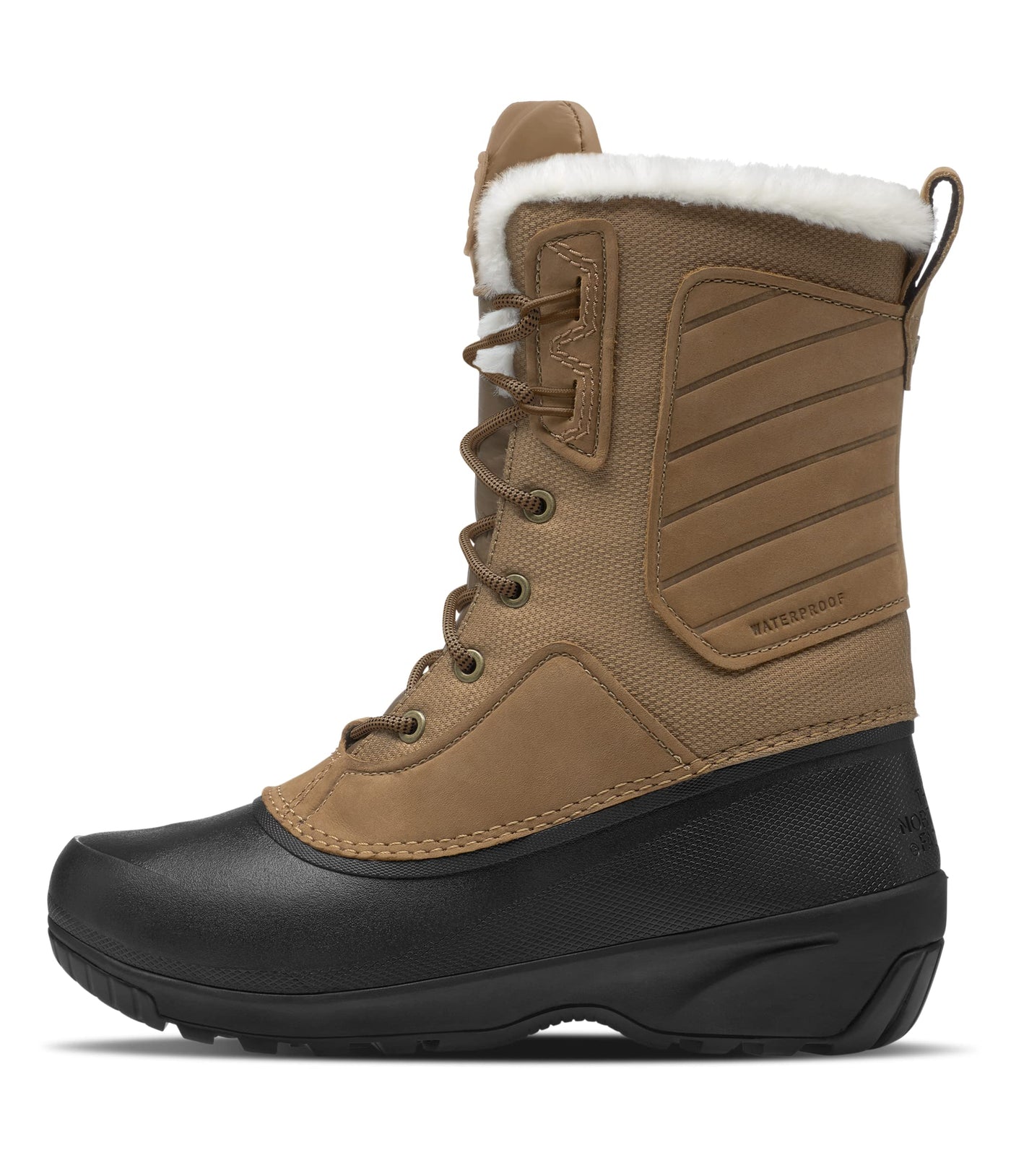 THE NORTH FACE Shellista IV Mid WP Womens Boots Utility Brown/TNF Black 5
