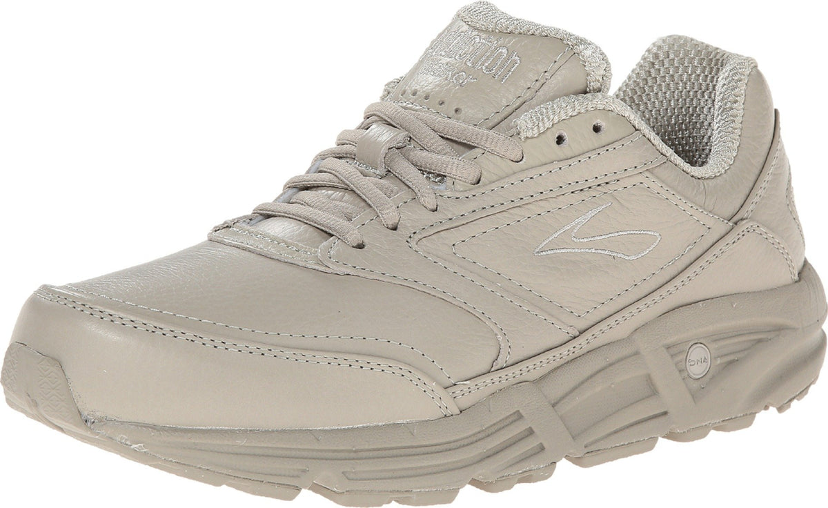 Brooks Womens Addiction Walker Walking Shoe - Bone - 2A - 5.5