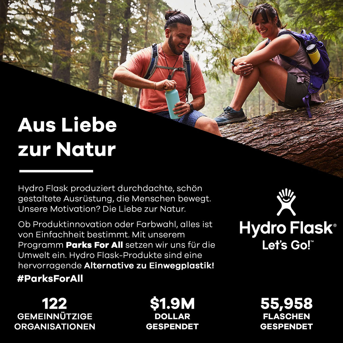 Hydro Flask Wide Mouth Bottle with Flex Cap