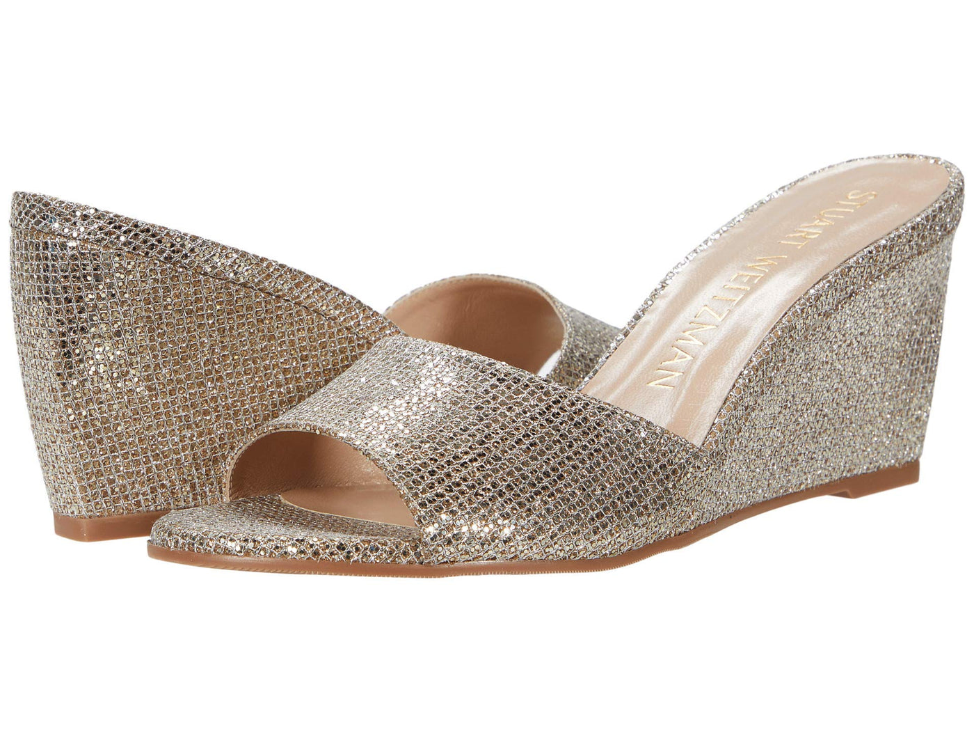 Stuart Weitzman Larunda Platino Disco 8 M