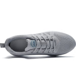 Men's Air Running Shoes Tennis Jogging Gym Fashion Sneaker Lightweight Knitting Breathable Athletic Walking Shoes US 7-12.5 10.5 Grey