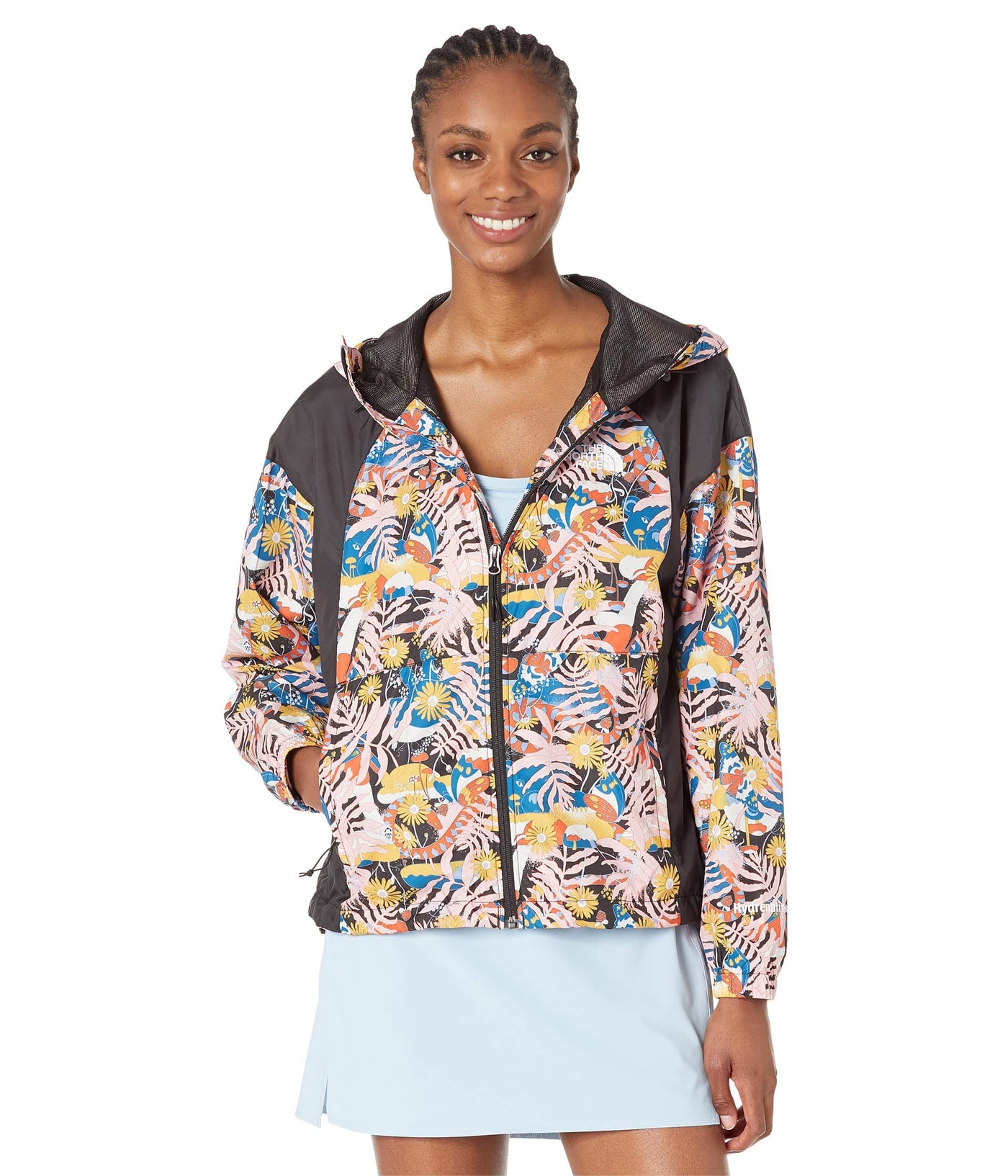 THE NORTH FACE Printed Hydrenaline Jacket 2000 Tnf Black International Collection Print LG