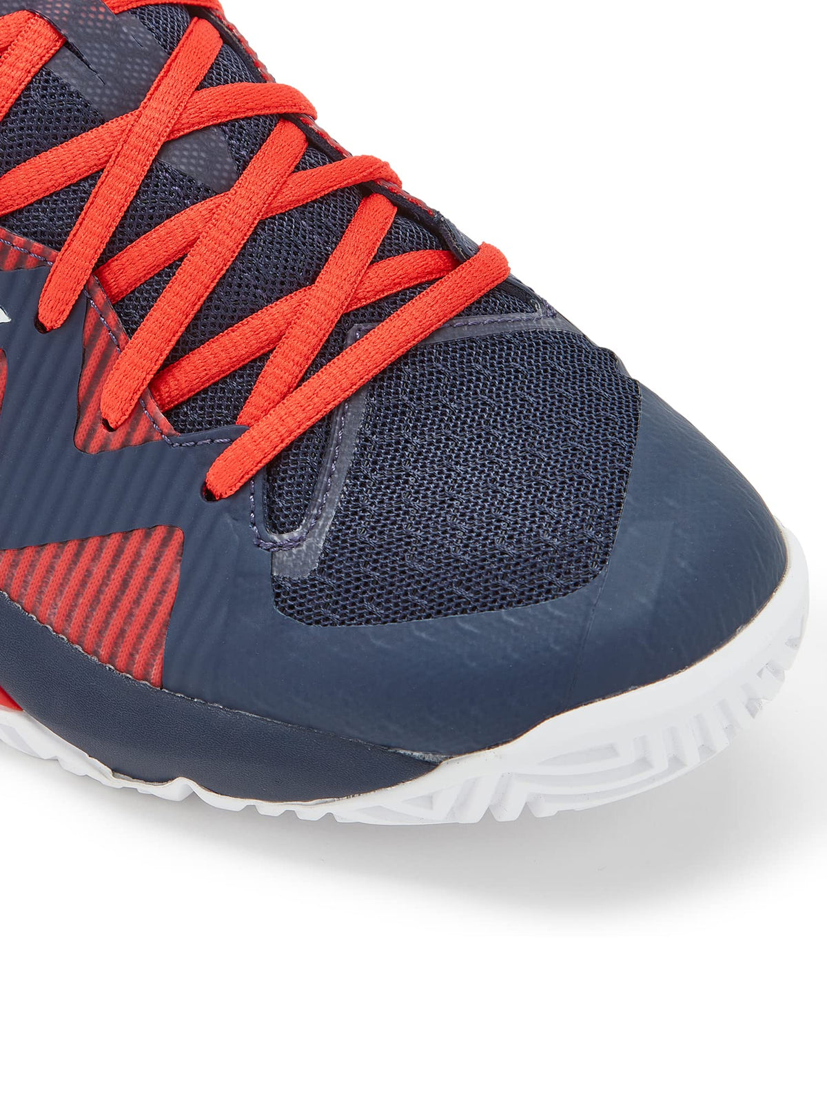 Diadora Men's B.Icon 2 All Ground Tennis Shoe (Blue Corsair/White/Fiery Red, 10.5)