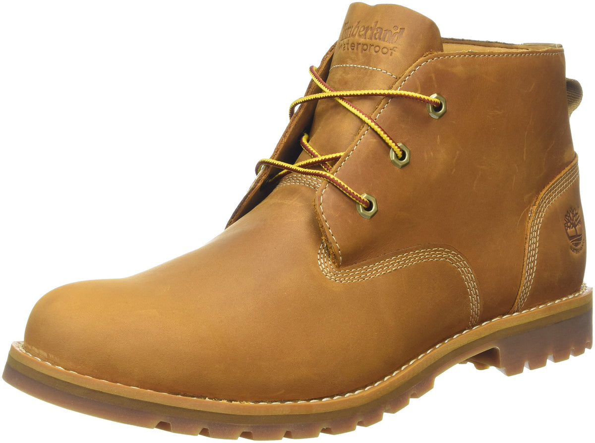 Timberland Mens Larchmont Waterproof Chukka Wheat Nubuck Leather Boots 11.5 US