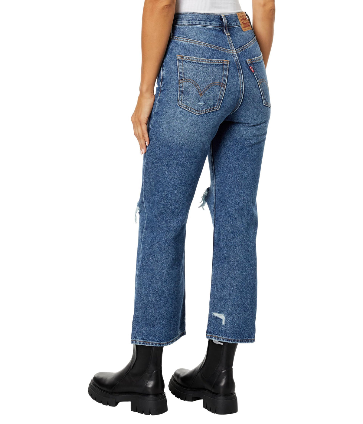 Levi's Women's Ribcage Straight Ankle Jeans, Feeling Seen, 29