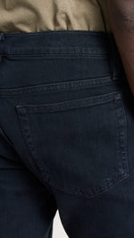 FRAME Men's L'Homme Slim Leg Jeans, Placid, Blue, 30