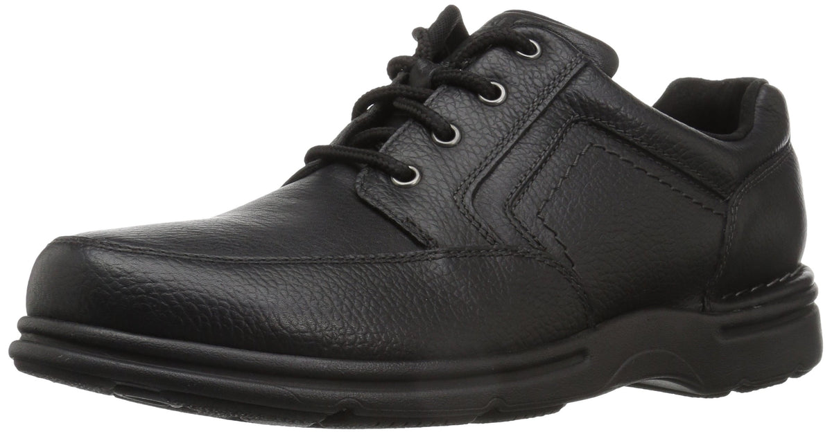 Rockport Men's Eureka Plus Mudguard Oxford, black, 11 W US