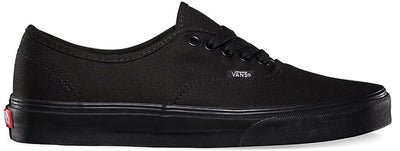 Vans Unisex Authentic Black/Black Canvas VN000EE3BKA Mens 6.5, Womens 8