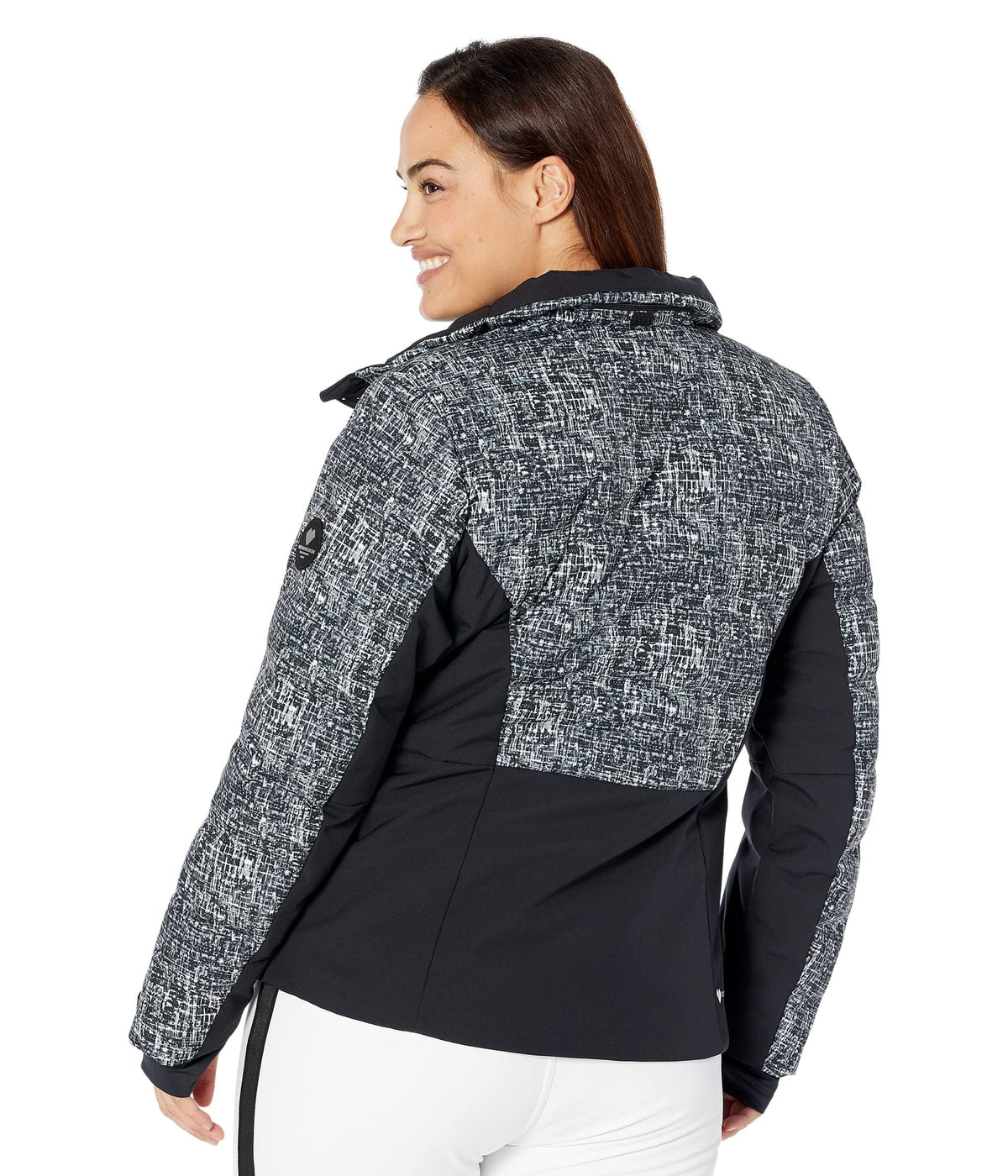 Obermeyer Cosima Down Jacket For Women - Removable Hooded Construction With Front Zipper Closure, Chic and Warm Jacket Interference 12 One Size