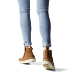 Sorel Women's Explorer II Bootie — Delta, Fawn — Waterproof Suede Winter Boots — Size 8