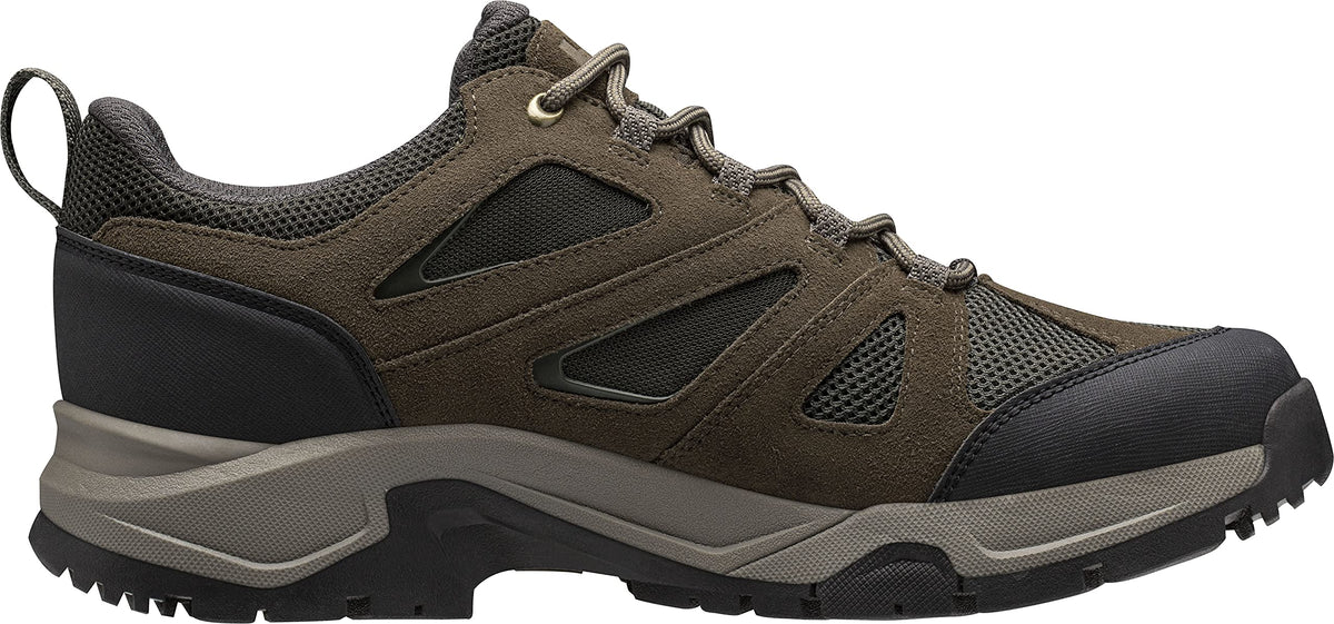 Helly-Hansen Mens Switchback Trail Low HT Performance Lightweight Hiking Sneaker Shoe, 706 Walnut/Espresso/Black, 11