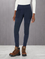 Carhartt Women's Force Fitted Midweight Utility Legging Large Navy