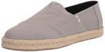 TOMS Men's ALP Rope 2.0 Loafer Flat, Drizzle Grey, 13