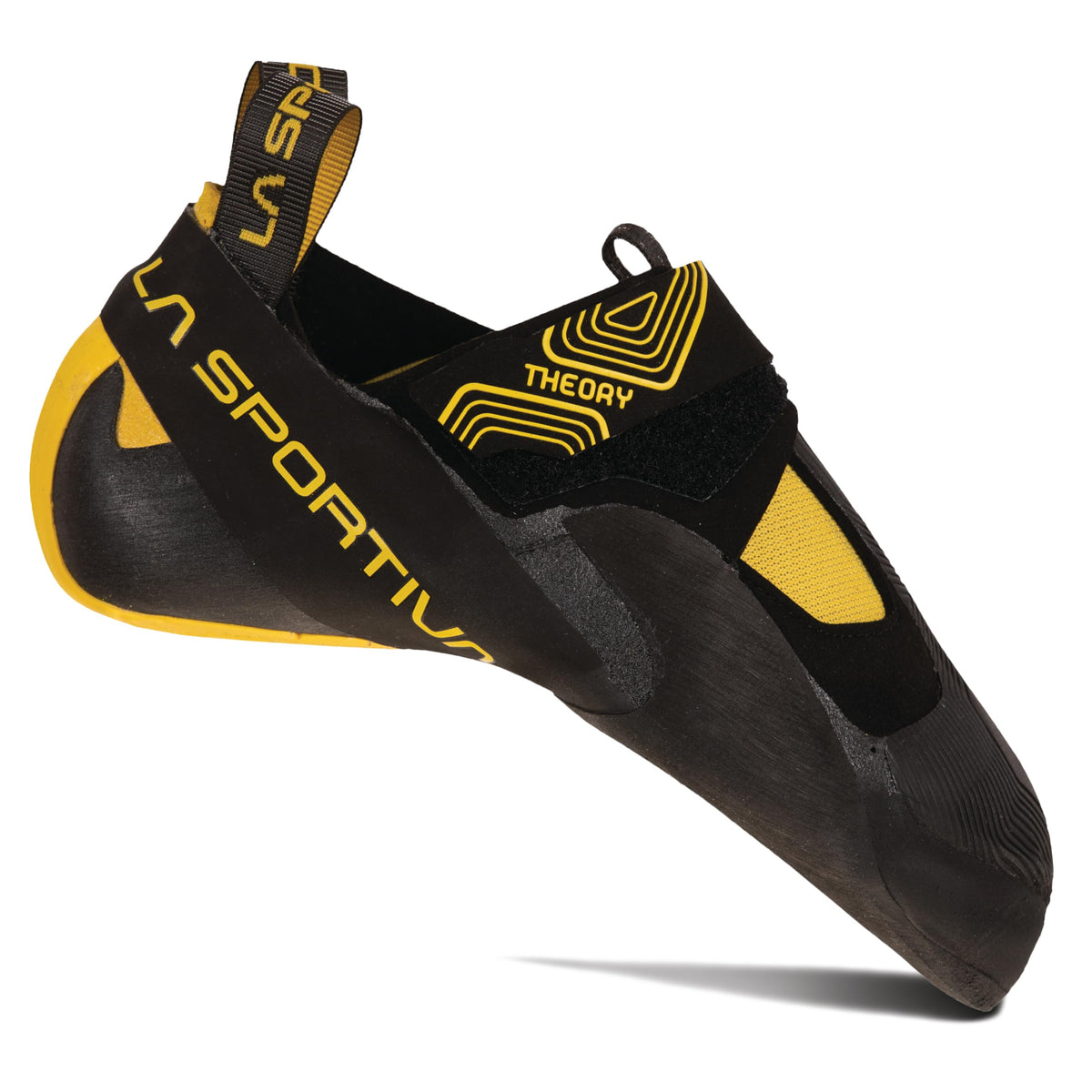 La Sportiva Theory Climbing Shoe - Men's Black/Yellow 40