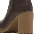 Timberland Women's Allington Mid Chelsea Boot, Medium Brown Full Grain, 7.5 Wide