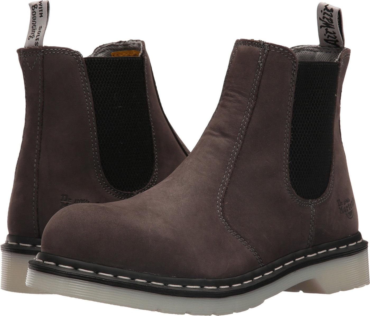 Dr. Martens Women's Arbor Chelsea Boots, Grey, 3 UK, 5 US