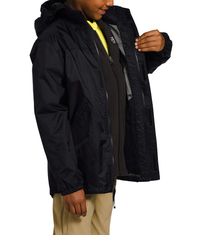 THE NORTH FACE Kids Boy's Stormy Rain Triclimate (Little Kids/Big Kids) Tnf Black XL (18-20 Big Kids)
