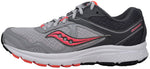 Saucony Women's Cohesion 10 Grey/Peach Running Shoe 7 M US
