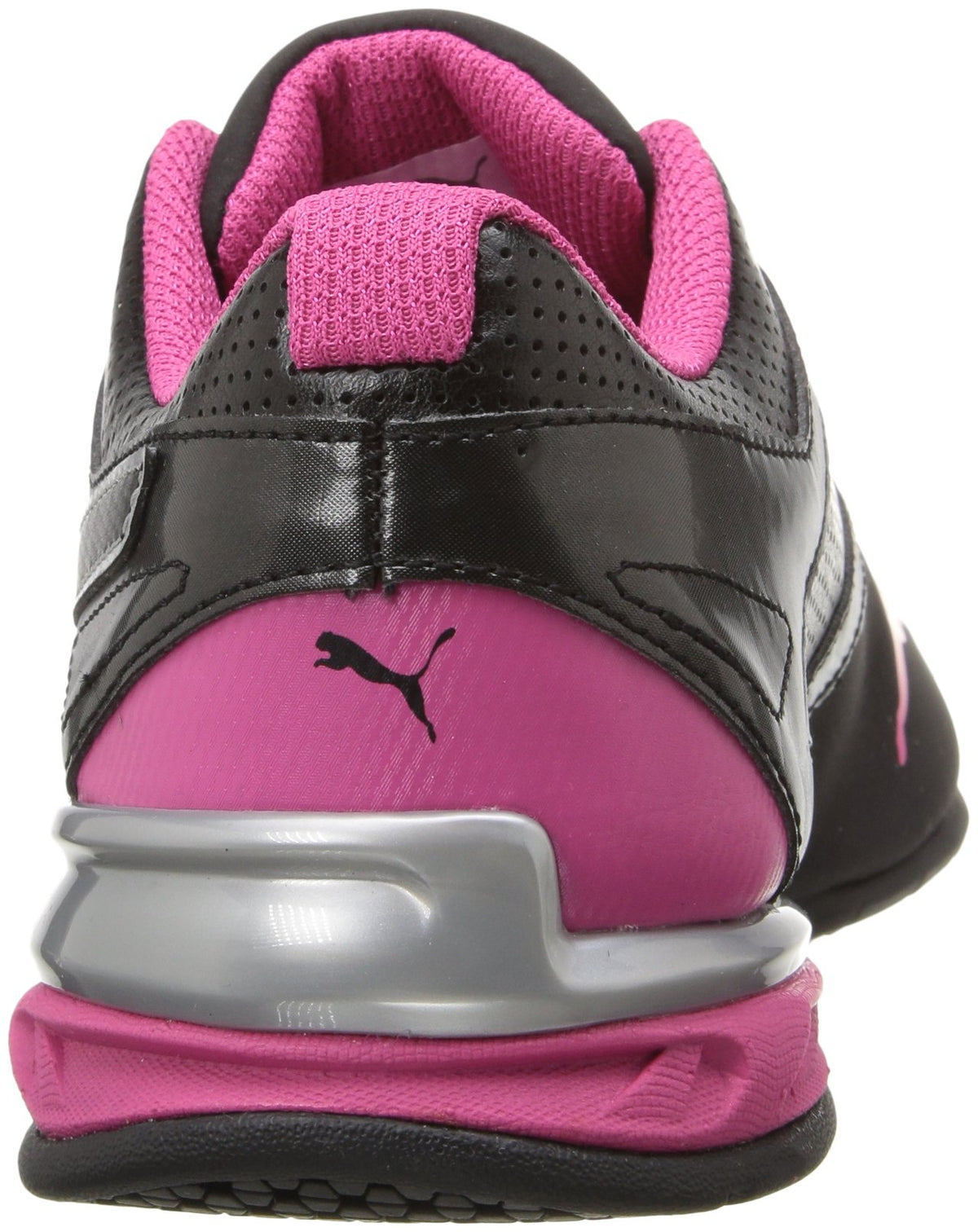 PUMA Womens Tazon 6 Cross Trainer 9.5 Puma Black-puma Silver-beetroot Purple
