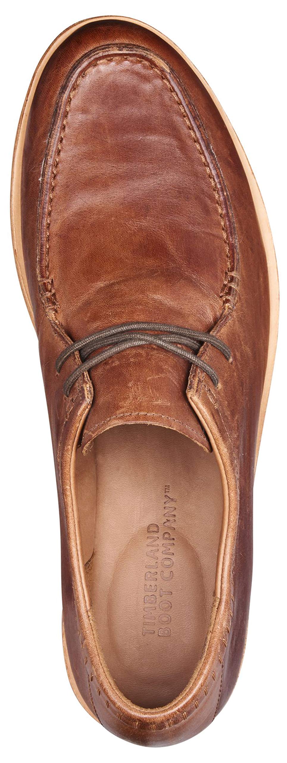Timberland Boot Company Tauk Point 2 Eye Moc Medium Brown Full Grain 9 D (M)