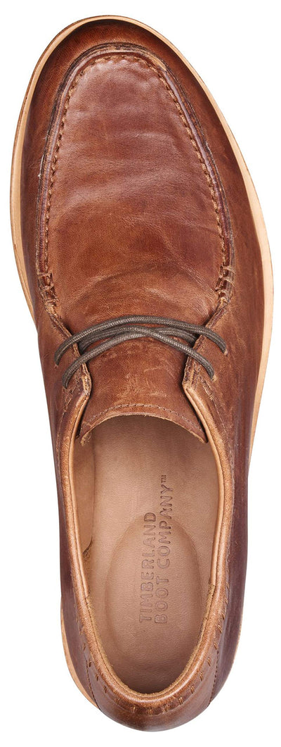 Timberland Boot Company Tauk Point 2 Eye Moc Medium Brown Full Grain 9 D (M)