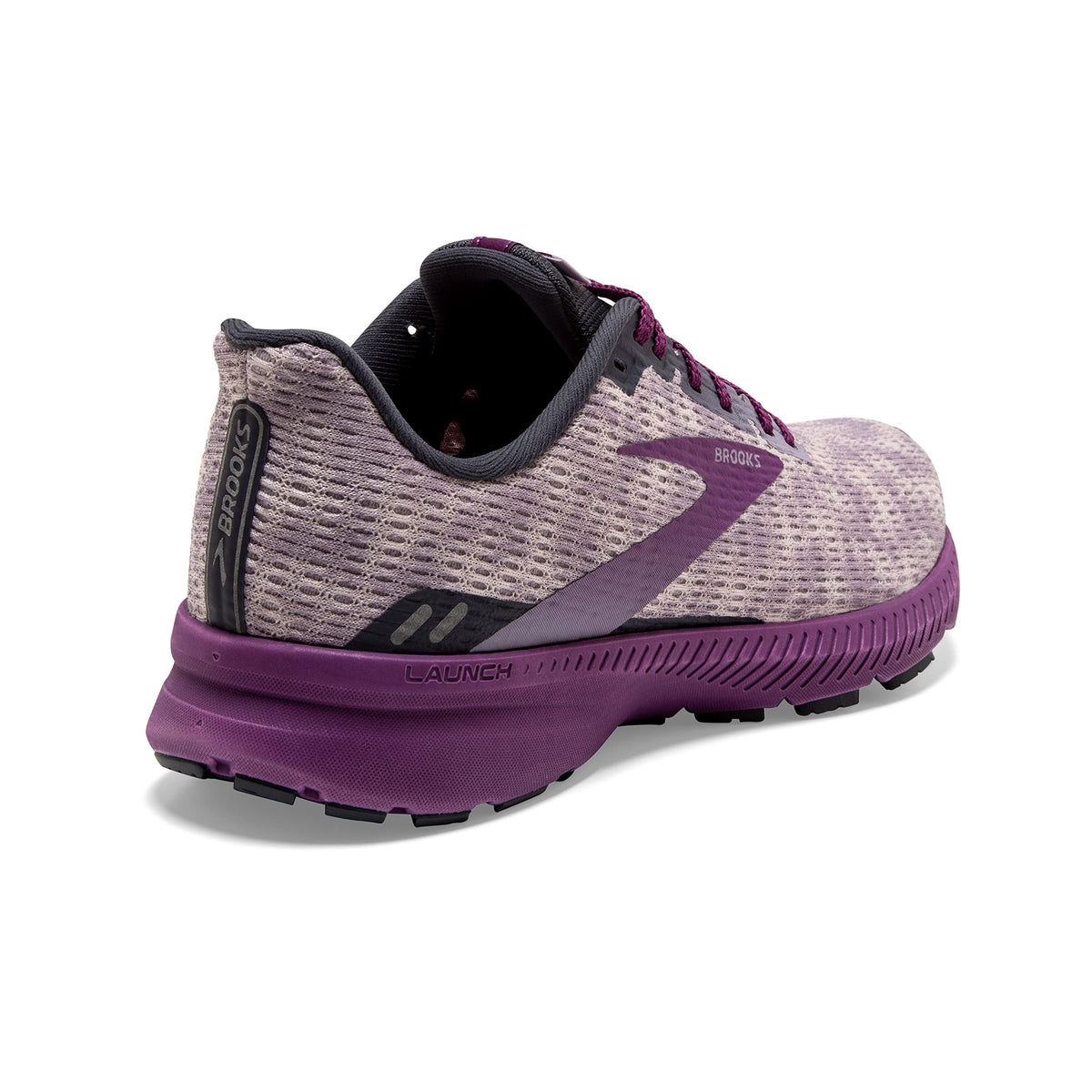 Brooks Launch 8 Women's Neutral Running Shoe - Iris/Ombre/Violet - 8.5