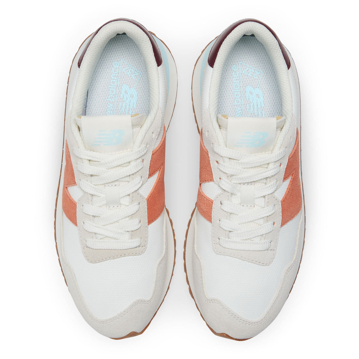 New Balance Women's 237 Sneakers, Sea Salt/Soft Copper, 10.5 Medium US