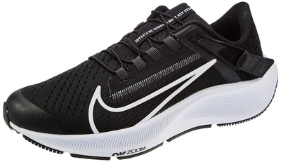 Nike Women's Air Zoom Pegasus 38 FlyEase Casual Running DA6698-001 Shoes, Black/Anthracite/Volt/White, 7.5