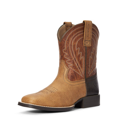 ARIAT BMVY9 Mens Lil' Hoss Western Boot Cottage/Cinnamon 1