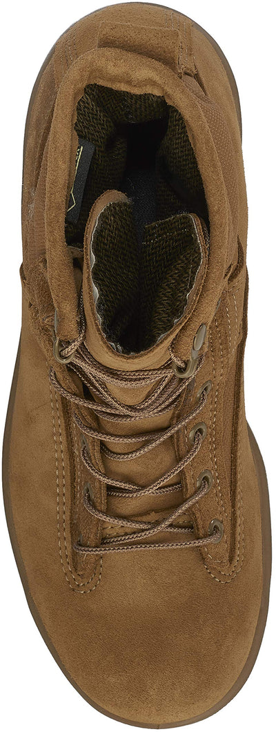 B Belleville Arm Your Feet C790 ST 8 Waterproof Steel Toe Flight and Combat Boots for Men - AR 670-1/AFI 36-2903 Army/USAF Flight Approved with Vibram Outsole; Berry Compliant, Coyote Brown - 8.5 W