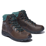 Timberland Womens Mt. Maddsen Leather Outdoor Hiking Boots Brown 10 Medium (B,M)