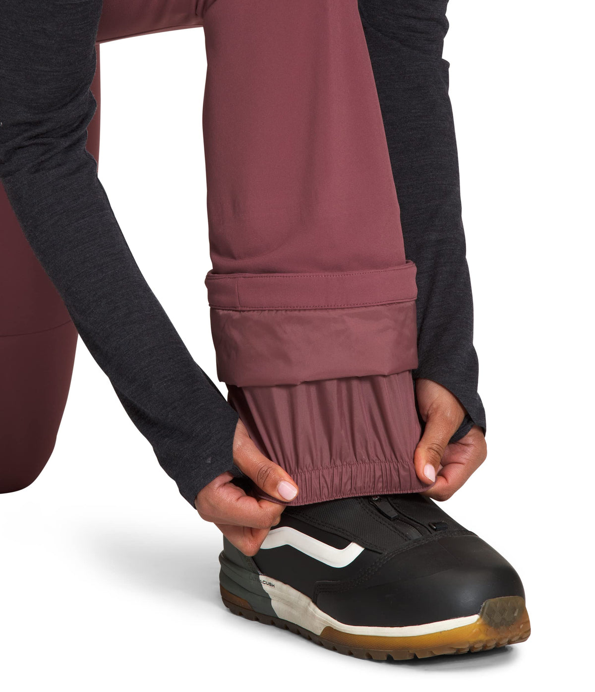 THE NORTH FACE Women's Snoga Pant (Standard and Plus Size), Wild Ginger, 10 Long