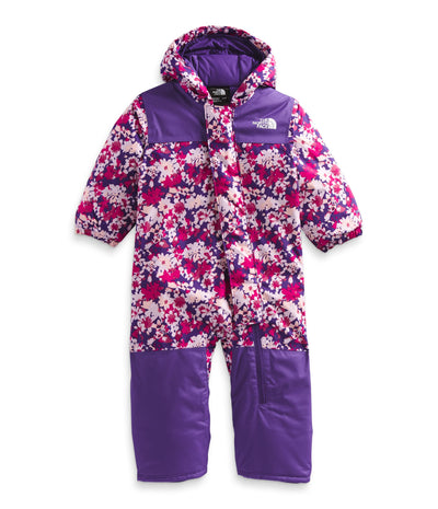 The North Face Freedom Snowsuit - Infants' Peak Purple Valley Floral Print, 24M