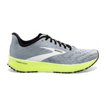 Brooks Men's Hyperion Tempo Road Running Shoe - Grey/Black/Nightlife - 7.5 Medium