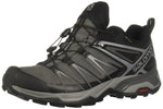 Salomon Men's X Ultra 3 GTX Hiking Shoes, Black/Magnet/Quiet Shade, 8
