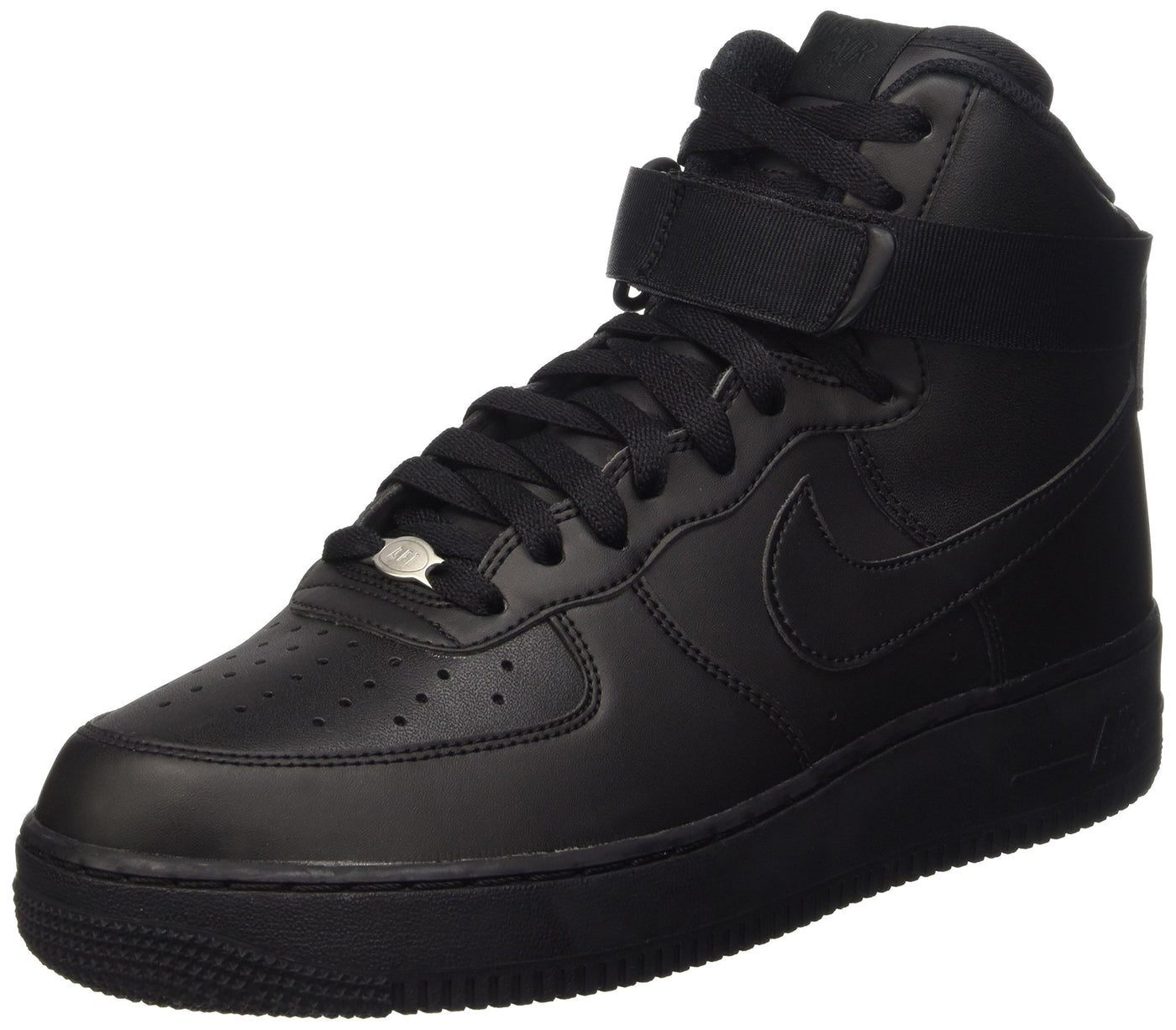 Nike Men's Air Force 1 High '07 Basketball Shoe Black/Black/Black