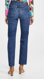 AG Adriano Goldschmied Alexxis High-Rise Vintage Straight in Starfire Starfire 27 31