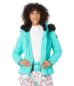 Obermeyer Tuscany II Jacket for Women - Front Zip Closure, Long Sleeves and Internal Cuffs, and Gorgeous Snow Jacket Pixie Dust 0 One Size