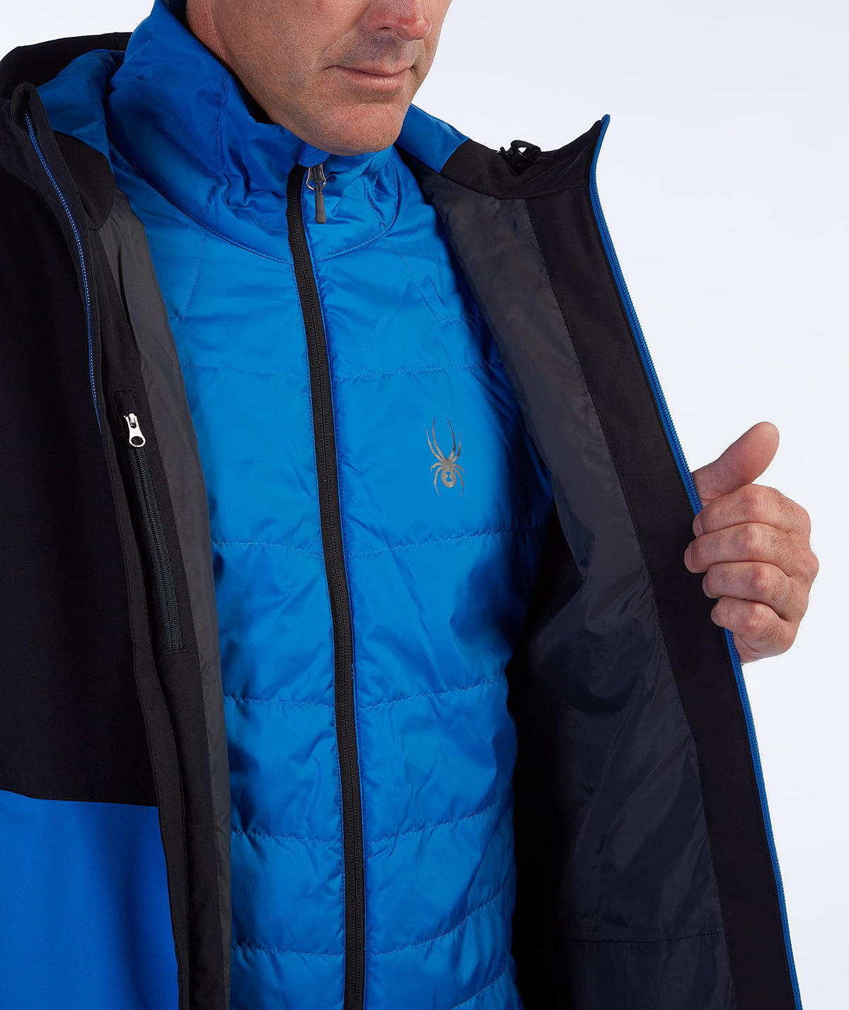 Spyder Mens Grand 3 in 1 Insulated Ski jacket
