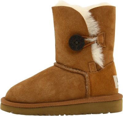 Ugg Toddler Toddlers Bailey Button, 7, Chestnut