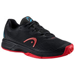 HEAD Men's Revolt Pro Pickleball Shoe, Black/Red, 11