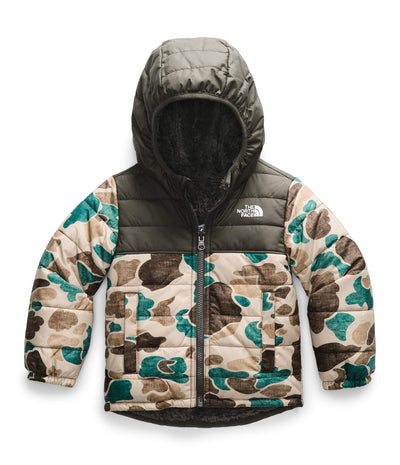 THE NORTH FACE Toddler Reversible Mount Chimborazo Hoodie - Hawthorne Khaki Duck Camo Print 3T