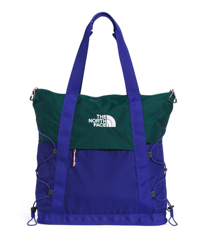 The North Face Borealis Mens Tote Bag Ponderosa Green/Lapis Blue/Cameo Pink 22LL