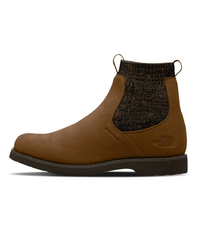 THE NORTH FACE Women's Ballard III Waterproof Chelsea Boot, Monks Robe Brown/Demitasse Brown, 11