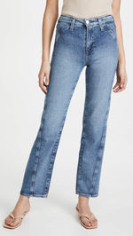 AG Adriano Goldschmied Angled Alexxis Vintage High-Rise Straight in Embrace Embrace 25 31